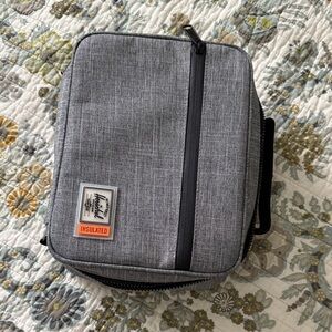 Herschel Supply Company Black and Gray Insulated Bag